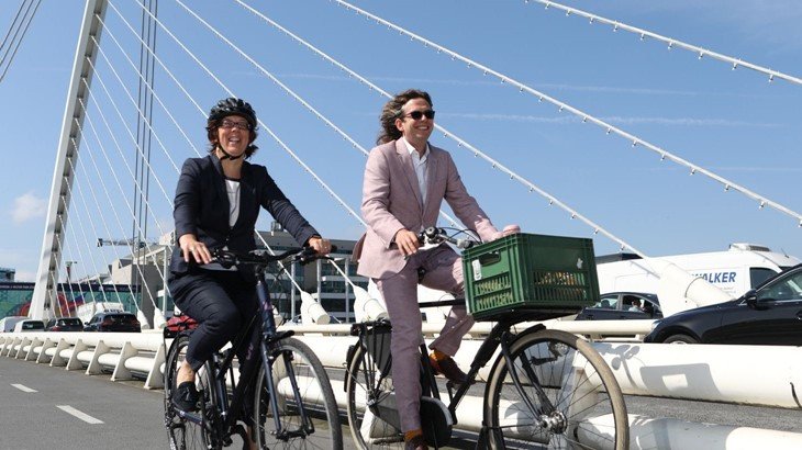 Uso de bicicletas reduz 60 mil carros por dia no trânsito de Dublin