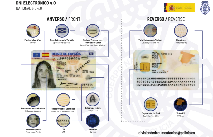 Espanha inicia emissão do novo documento de identidade europeu